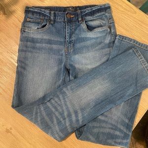 Lucky Brand authentic skinny jeans with adjustable waist straps